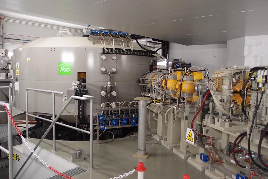 Production of radionuclide in Cyclotron